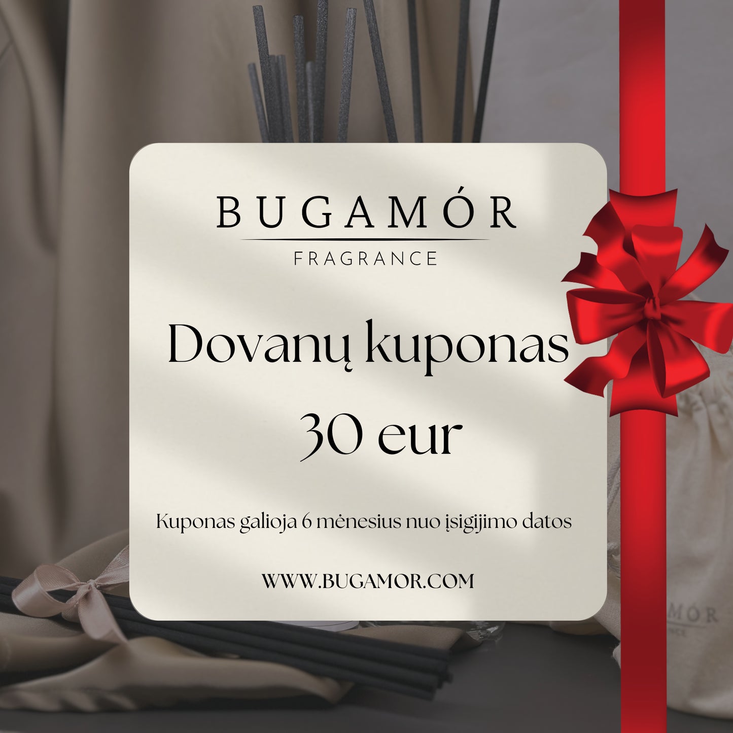 ,,Bugamor" Dovanų kuponas