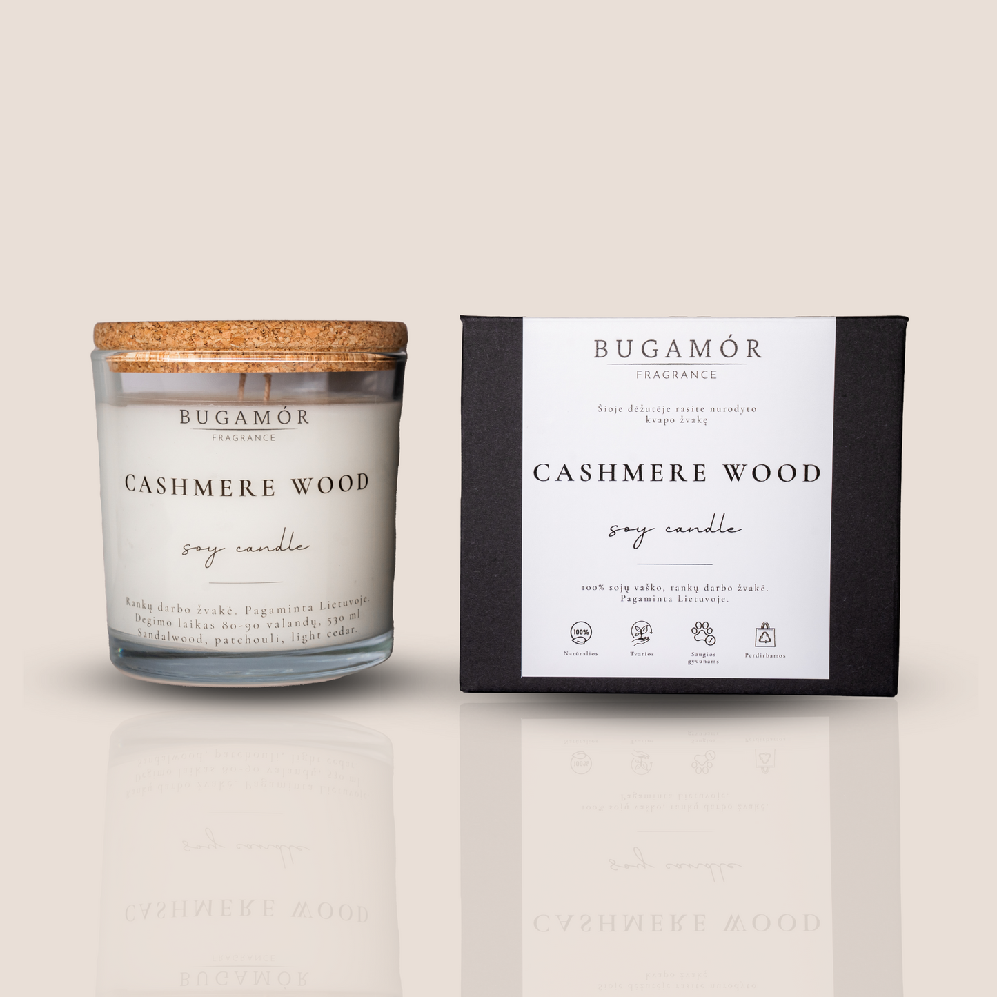 Aromatinė žvakė ,,Cashmere Wood“