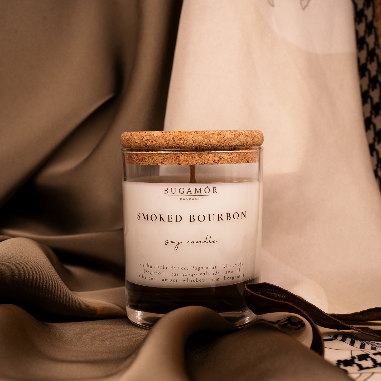Aromatinė žvakė ,,Smoked Bourbon“